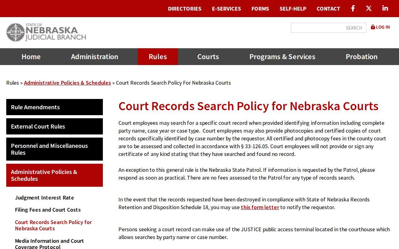 Harlan County criminal court records free terminal policy
