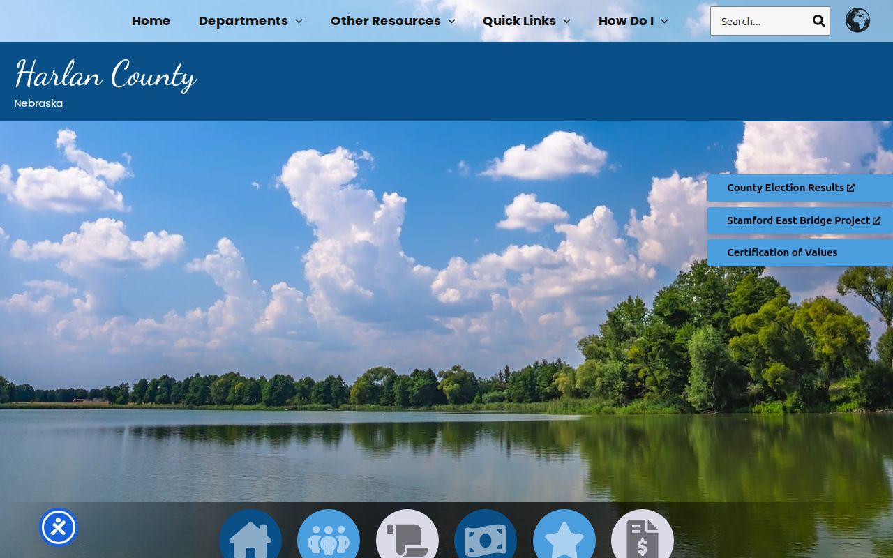 Official Harlan County government department directory